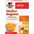 Produktbild: DOPPELHERZ heißer Ingwer+Curcuma Beutel 10 St