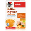 Produktbild: Doppelherz Heißer Ingwer + Curcuma Säckchen zur Unterstützung des Immunsystems 10 St.