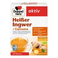 Produktbild: Doppelherz heißer Ingwer + Curcuma Beutel, 10 St PZN 16528677✅
