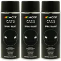 Produktbild: Lackspray schwarz matt 3x 400ml Motip Car's Lack Sprühlack by Dupli-Color