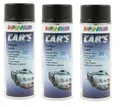 Produktbild: Schwarz Matt Spray 3x 400ml DUPLI-COLOR Cars Lackspray Sprühlack   385872