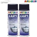 Produktbild: 2x DUPLI COLOR Cars Rallye Lack Lackspray schwarz matt 400ml