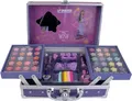 Produktbild: Lip Smacker Disney Wish Makeup Traincase, Disney Schminkkoffer für Kinder, 50+ Make-up Produkte für Gesicht, Lippen und Nägel, Inklusive Beautyzubehör für Haare und Make-up
