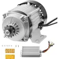 Produktbild: VEVOR 500 W Elektrischer Bürstenloser Gleichstrommotor-Bausatz, Bürstenloser Elektromotor – 48 V 2700 U/min Motor mit verbessertem Drehzahlregler für Go Karts E-Bike Motorrad Roller