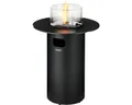 Produktbild: Enders Terrassenfeuer Nova LED M Black Gasheizstrahler mit LED und Ablagetisch