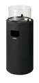 Produktbild: Enders Terrassenfeuer Nova LED M schwarz Heizstrahler Gas Heizgerät -- B-WARE !
