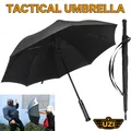 Produktbild: UZI Regenschirm zur Selbstverteidigung, unzerbrechlich und wirkungsvoll, 92 cm
