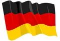 Produktbild: FahnenMax Autoaufkleber Sticker Fahne Deutschland wehend Flagge Aufkleber