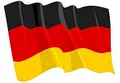Produktbild: Autoaufkleber Sticker Fahne Deutschland wehend Flagge Aufkleber