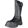 Produktbild: Buffalo Bikerboot Damen ASPHA BIKER BOOT HI schwarz Streetwear Kunstleder EU40 - Schwarz - 40