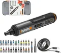 Produktbild: WORX WX240 Akkuschauber Set 4V Max Stabschrauber Akku-Stabschrauber kabellos