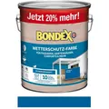 Produktbild: BONDEX Wetterschutz-Farbe Azur (RAL 5009) 3 L - Witterungs-/UV-Beständig