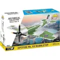 Produktbild: COBI Historical Collection 5865 - Spitfire Mk. XVI Bubbletop, Flugzeug, WWII, 152 Klemmbausteine, Bausatz