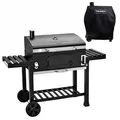 Produktbild: Taino Holzkohlegrill, Schwarz, Metall, 142x111x46 cm, Grills & Outdoor-Küchen, Holzkohlegrills