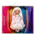 Produktbild: Rainbow High Holiday Editon 2022 - Modepuppe für Sammler - Roxie Grand - Mehrfarbige Haare, Schillerndes Diamantkleid und besondere Accessoires - Tolles Geschenk für Kinder ab 6 Jahren