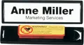 Produktbild: 25 DURABLE Namensschild Clip-Card, mit Magnet, 67 x 17 mm
