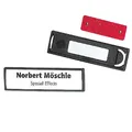 Produktbild: DURABLE Clip Card Namensschilder mit Magnet 6,7 x 1,7 cm, 25 St.