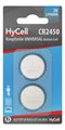 Produktbild: HyCell Lithium Knopfzellen CR2450 3V, 2 Stück