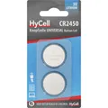 Produktbild: HyCell Knopfzelle CR 2450 3 V 1 St.  Lithium 2er Blister Lithium Knopfzellen ...