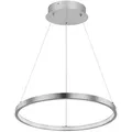 Produktbild: Globo Lighting Led, Silber, Metall, Rund, 38.5x120x38.5 cm, Lampen & Leuchten, LED Beleuchtung, LED-Hängeleuchten