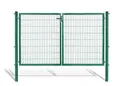 Produktbild: Doppeltor, grün, BxH:3000x1600mm, Doppelflügeltor für Stabmattenzaun Gartenzaun
