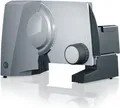 Produktbild: Graef G 50. Typ des Schneiders: Elektro, Produktfarbe: Schwarz, Grau, Gehäusematerial: Metall. Leistung: 170 W, AC Eingangsspannung: 230 V, AC Eingangsfrequenz: 50 Hz. Breite: 325 mm, Tiefe: 230 mm, Höhe: 240 mm (G 50 SKS SLICED KITCHEN)