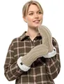 Produktbild: Jack Wolfskin Damen Highloft Knit Mitten W Handschuh, Anis, S