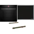 Produktbild: Bosch HBD80PY53 Serie 8/Serie 6 Einbaubackofenset Schwarz Einbaugerät (71 l)