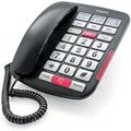 Produktbild: Emporia AMPLi40 Telefon, mit gro? en Tasten, verst??rkt, Schwarz / silberfarben