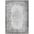 Produktbild: benuta Vintage-Teppich, Schwarz, Grau, Kunststoff, Vintage, Rechteckig, 80x150 cm, Oeko-Tex® Standard 100, in verschiedenen Größen erhältlich, rutschfeste Unterfläche, waschbar, Teppiche & Böden, Teppiche, Vintage-Teppiche