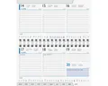 Produktbild: BRUNNEN Taschenkalender Ersatzkalendarium 755 15,3x8,7cm 1 Woche/2 Seiten 2026