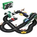 Produktbild: Waytoplay Highway - Die Flexible Spielzeugstraße, 24 st. Spielen Sie mit Ihren Autos drinnen und draußen. Hergestellt in den Niederlanden