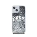 Produktbild: DKNY, Hülle für iPhone 14 Liquid Glitter Arch Logo flexibel