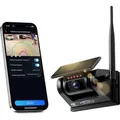 Produktbild: CARMATRIX Funk WLAN Solar Rückfahrkamera mit Magnet KI Personenerkennung mit APP