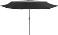 Produktbild: vidaXL Sonnenschirm mit Metall-Mast 390 cm Anthrazit
