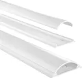 Produktbild: Hama Kabelkanal, selbstklebend, halbrund, 100 x 7 x 2,1 cm, PVC, Weiß (00220984)