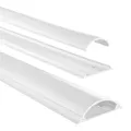 Produktbild: hama halbrund PVC Kabelkanal 100,0 cm weiB NEU