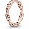 Produktbild: Pandora Fingerring Pandora Funkelnde Gedrehte Linien Ring 180892CZ Damenring 56