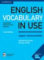 Produktbild: English Vocabulary in Use. Upper-intermediate. 4th Edition. Book with answers an