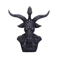 Produktbild: Nemesis Now Celestial Baphomet-Büste, Polyresin, 33 cm, Schwarz und Silber
