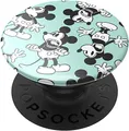 Produktbild: PopSockets: PopGrip mit austauschbarer Oberseite für Handys & Tablets – Mickey & Minnie – Mickey Mint Muster