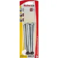 Produktbild: Fensterrahmendübel F 10 M 112 silber, 6 Stück, mit Schraube
