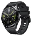 Produktbild: Huawei Watch GT3 46mm Smartwatch Fitnesstracker 1,43 Zoll AMOLED 5ATM schwarz