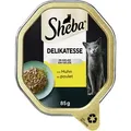 Produktbild: Sheba Delikatesse Gelee Huhn-Geschnetzeltes 22x85g