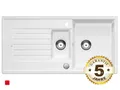 Produktbild: Blanco Zia 6 S Weiß 514 734 Granitspüle Küchenspüle Einbaubecken Spülbecken 60US