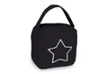 Produktbild: relaxdays Türstopper 4 x Türstopper Sack Stern schwarz (4 St)