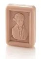 Produktbild: Ovis cremige Schafmilchseife Mozart mit süßer Mandel-Nougat-Duftnote 100g