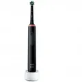 Produktbild: Oral-B Pro3 3400N Black, 2x Cross Action Aufsatz, Black Edition