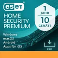 Produktbild: ESET Home Security Premium 2026 10 Geräte 1 Jahr Sofort per Email