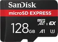 Produktbild: 128GB SanDisk microSD EXPRESS R880/W480 microSDXC Express 128GB, UHS-I U3, A1, Class 10, SD Express EX I